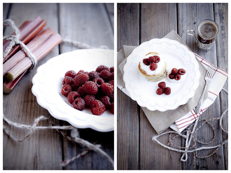 Raspberries and Pancakes