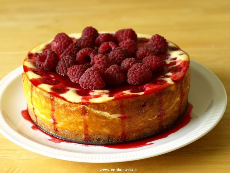 raspberry cheesecake