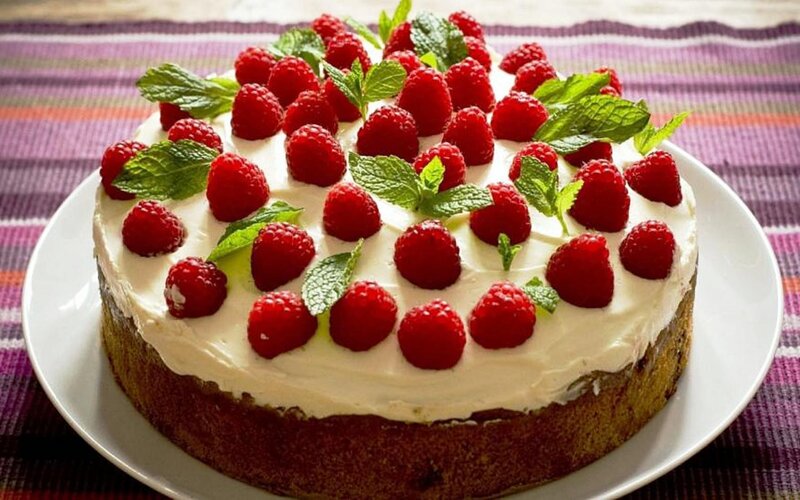 Raspberry Cheesecake — White