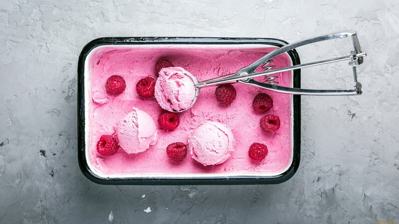 Raspberry Ice Cream — Pink, Calm