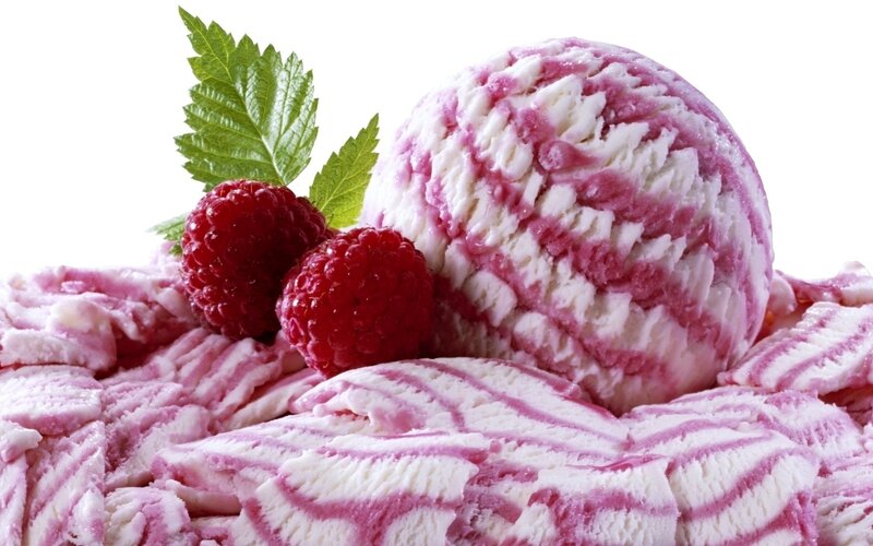 Raspberry Ice Cream — Pink