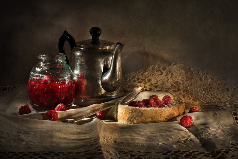 Raspberry Jam and Bread
