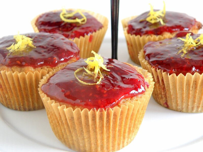 Raspberry Lemon Muffins