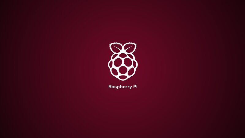 Raspberry Pi Logo — Maroon