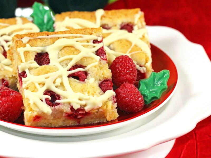 Raspberry White Chocolate Bars