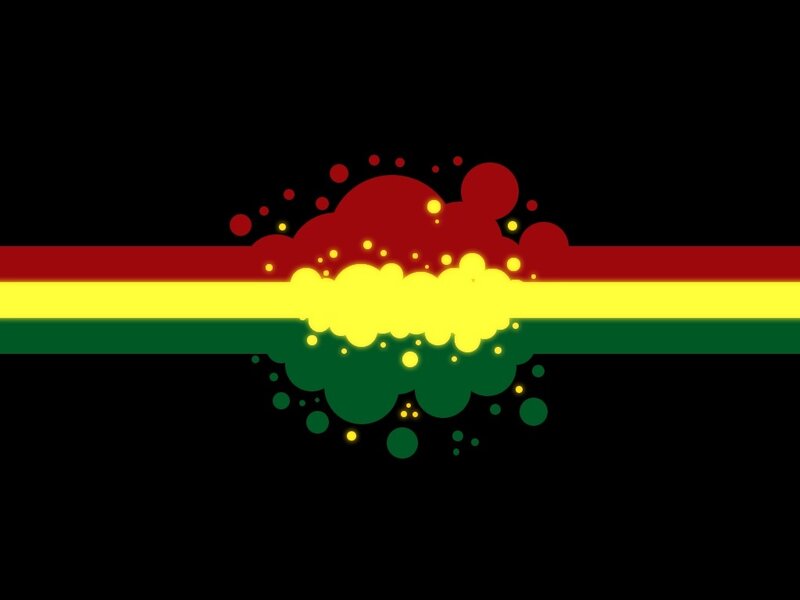Rasta colors explosion