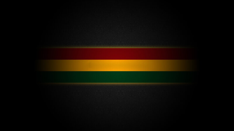 Rasta flag stripes