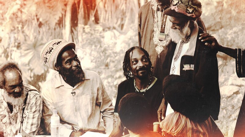 Rastafarian gathering in Jamaica
