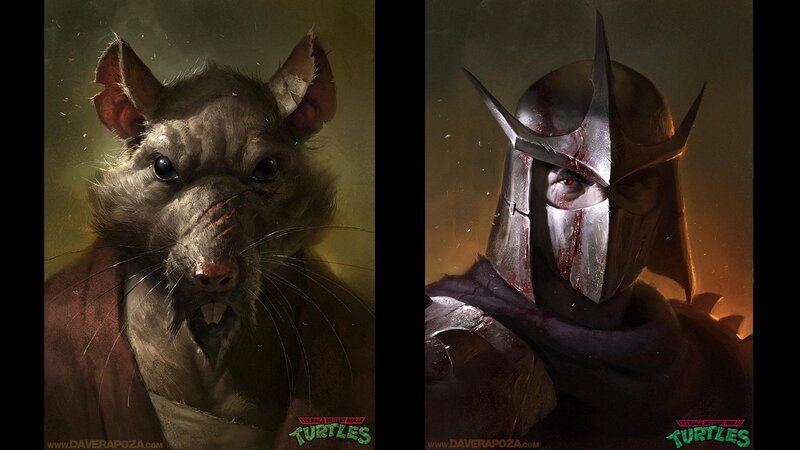 Rat and Masked Warrior