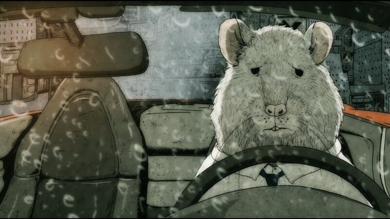 Rat Driving Car
