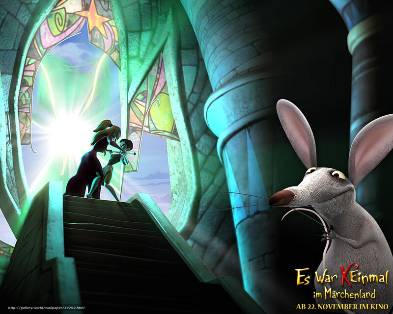 Rat in a castle scene
