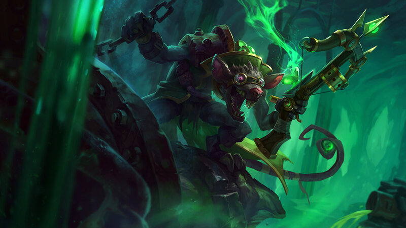 Rat-like Creature with Bow — Green