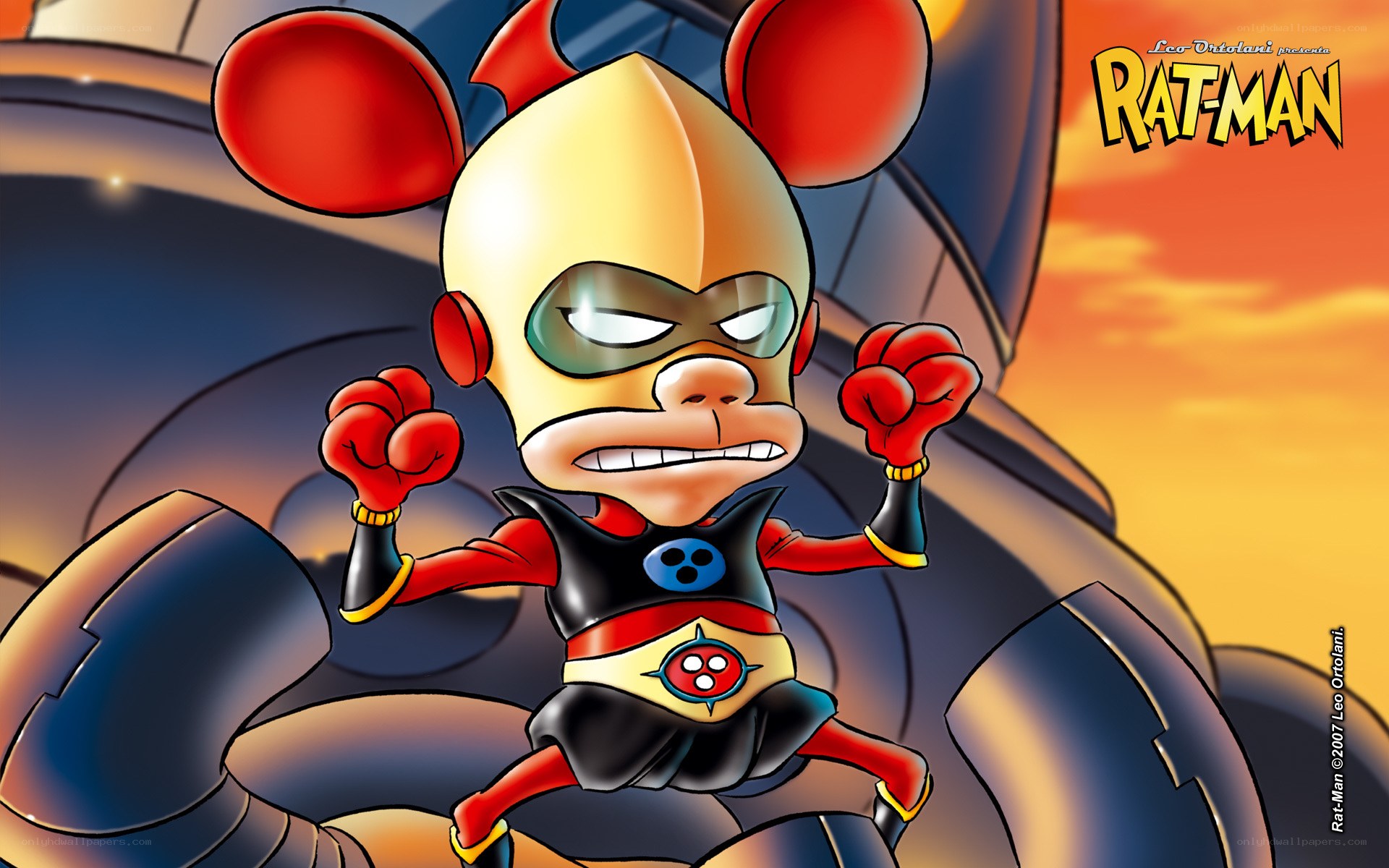 Rat-Man superhero action