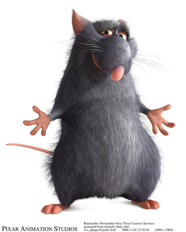 Ratatouille character pose