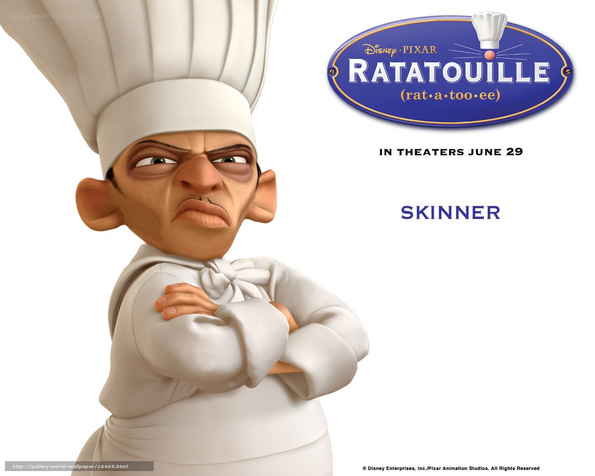 Ratatouille character Skinner