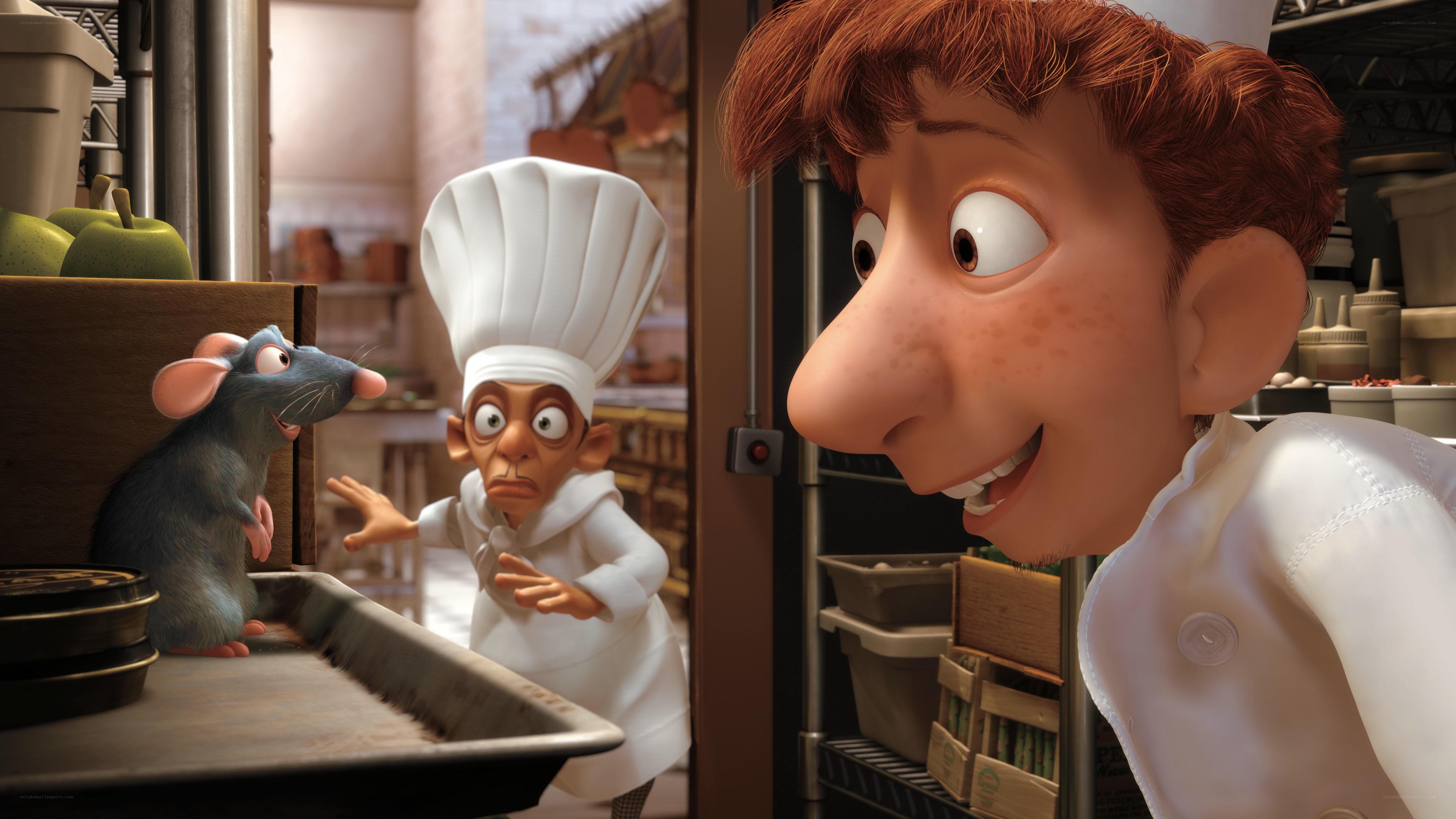 Ratatouille kitchen scene