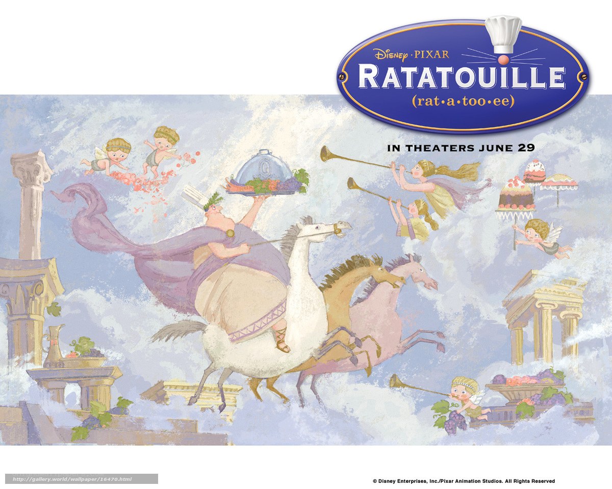 Ratatouille movie poster