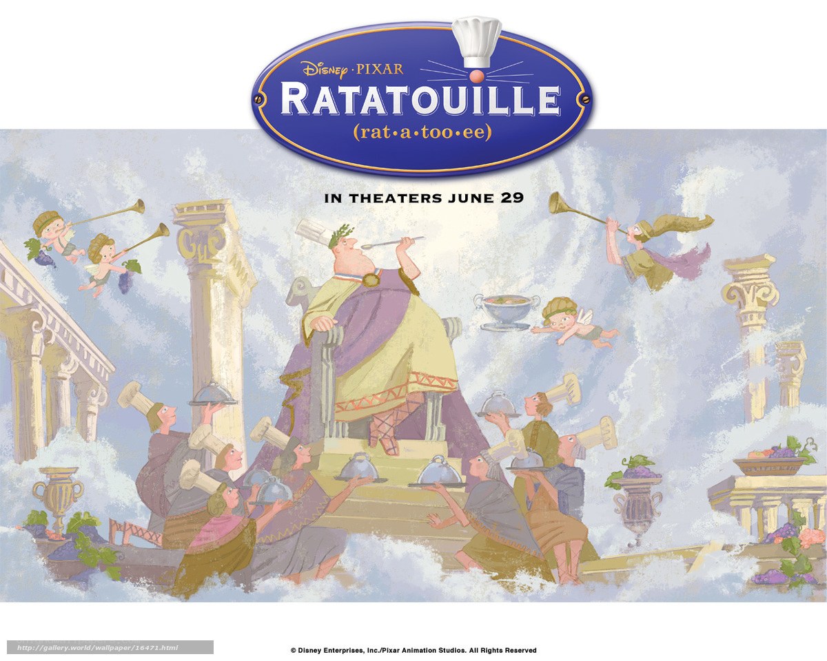 Ratatouille movie poster