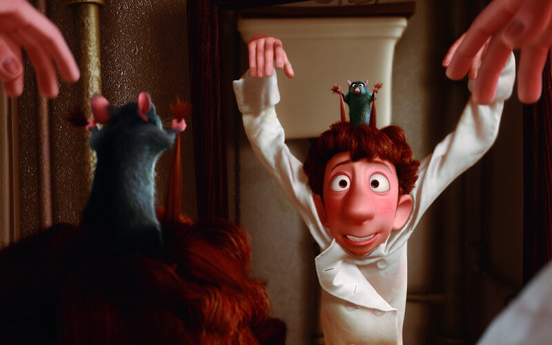 Ratatouille movie scene