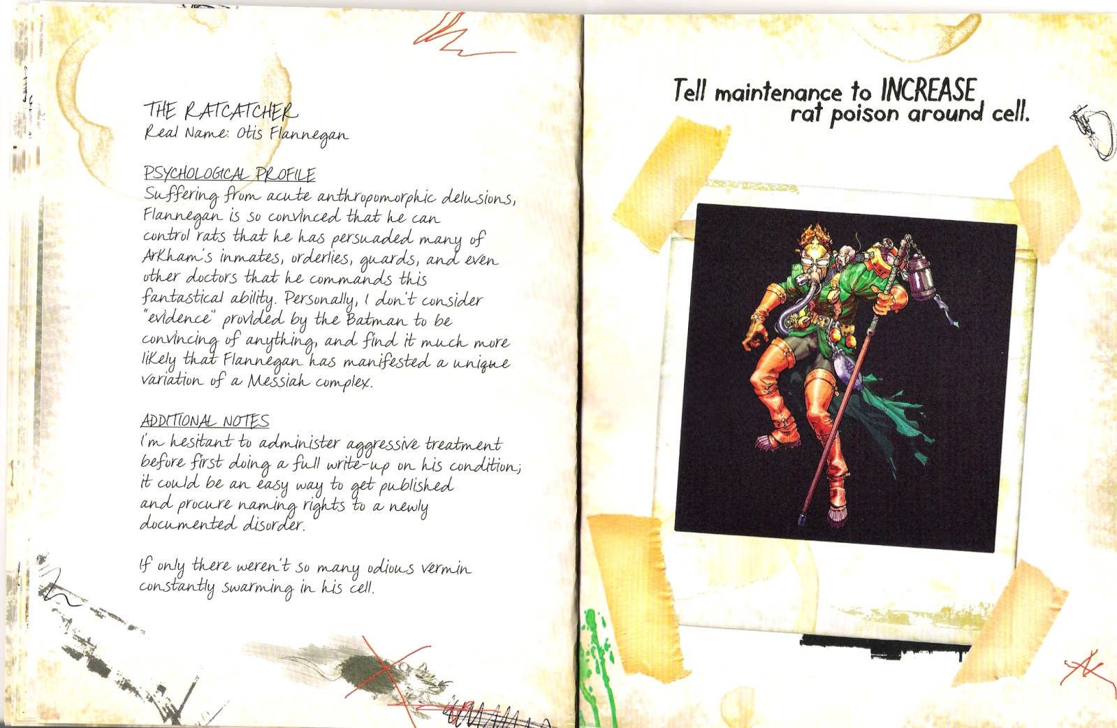 Ratcatcher character dossier