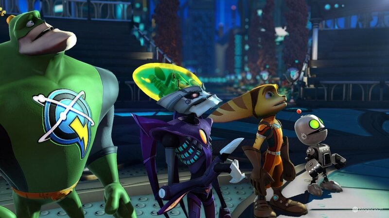 Ratchet and Clank Characters — Green, Dramatic