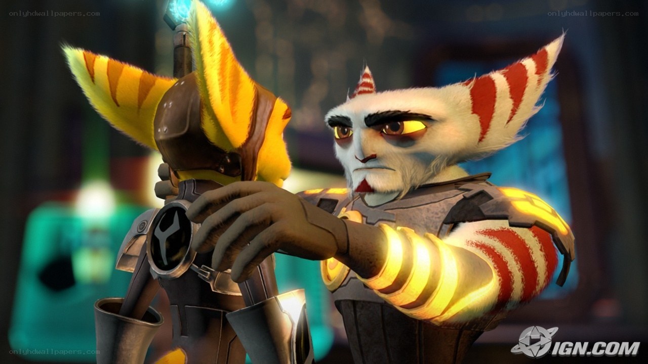 Ratchet and Clank in action