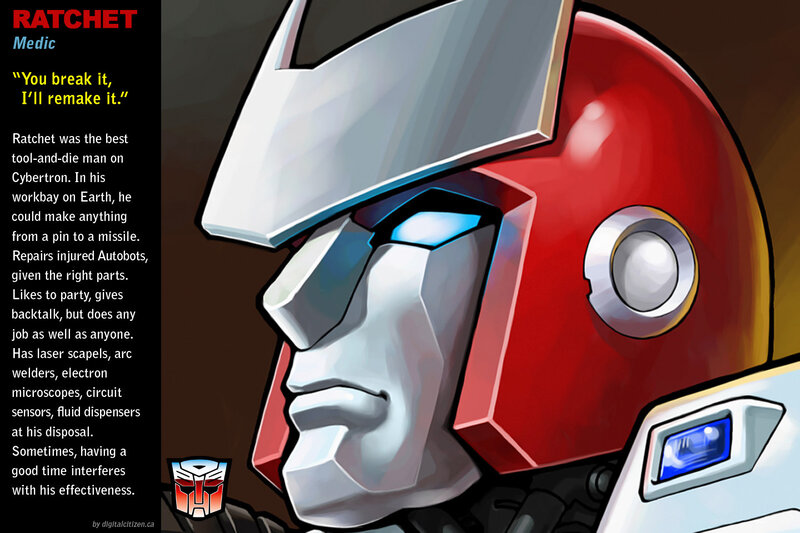 Ratchet character profile