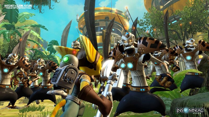 Ratchet & Clank Future battle