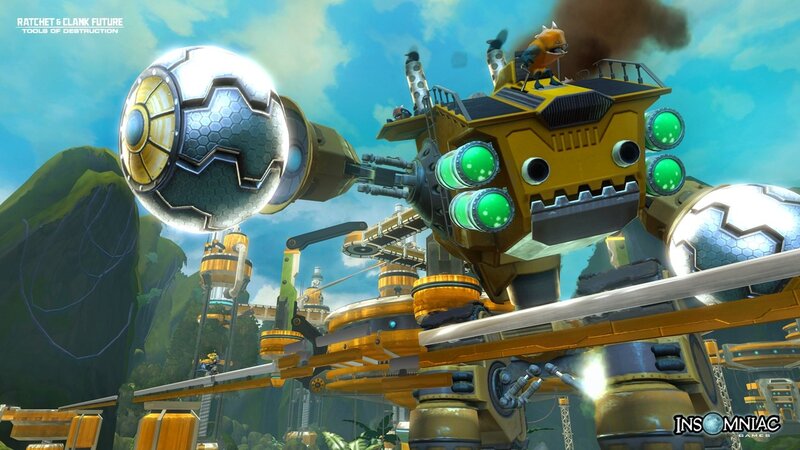 Ratchet & Clank Future gameplay