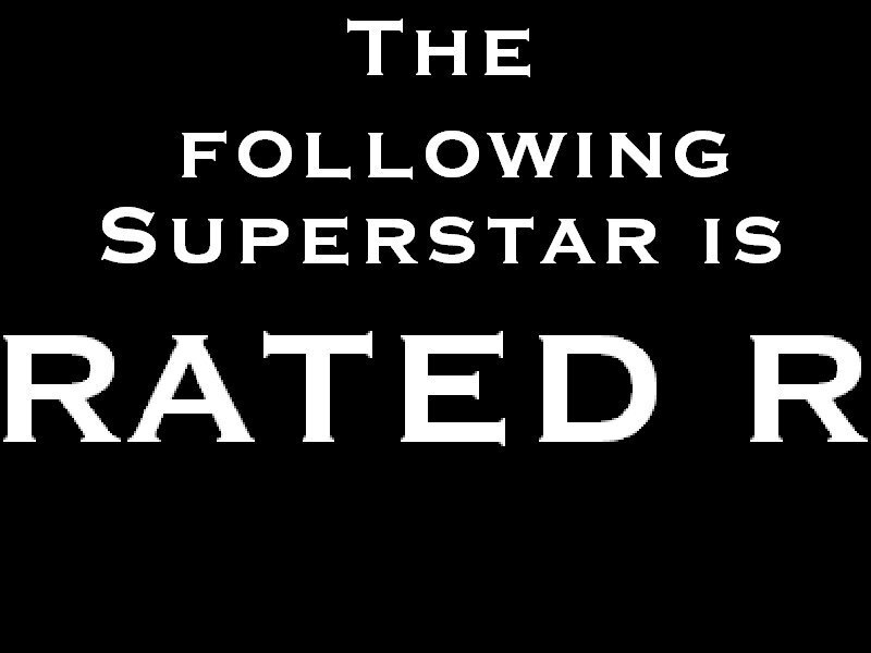 Rated R movie warning
