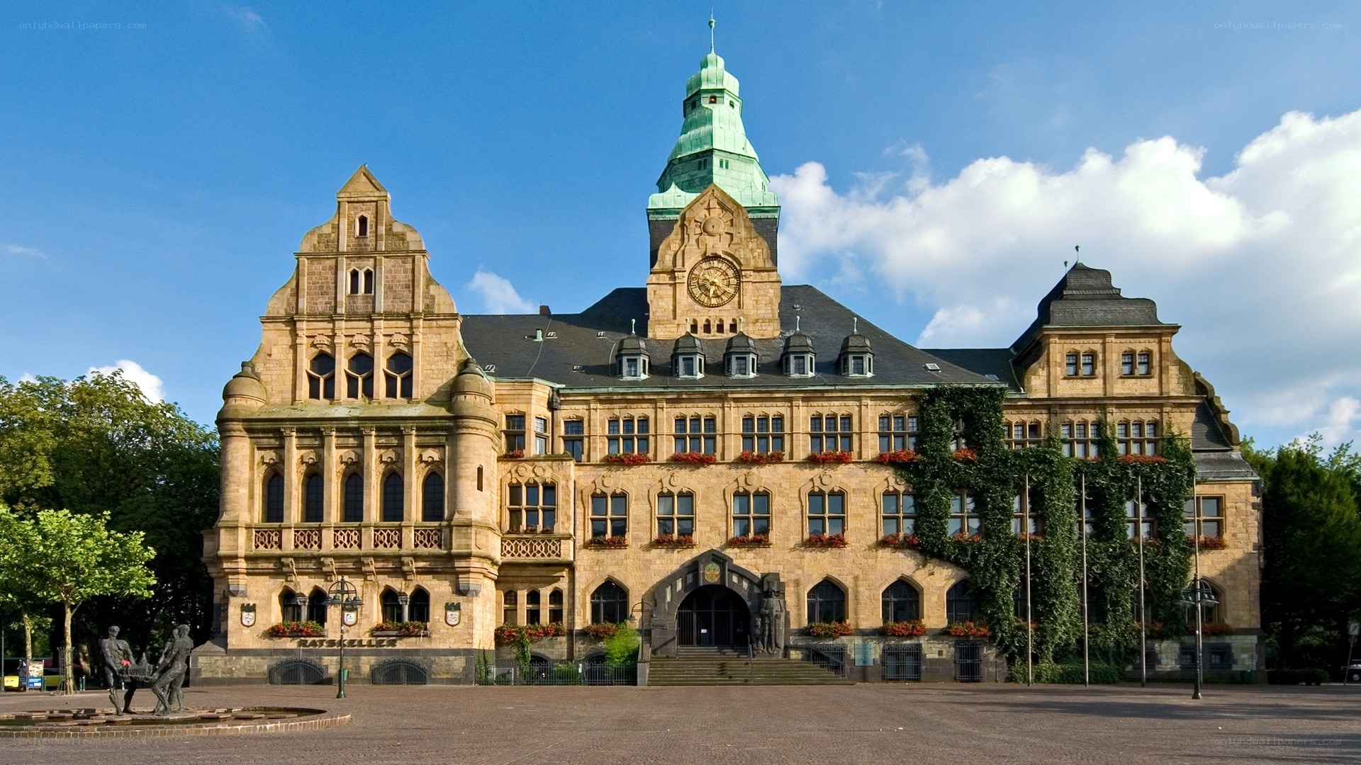 Rathaus building in Germany