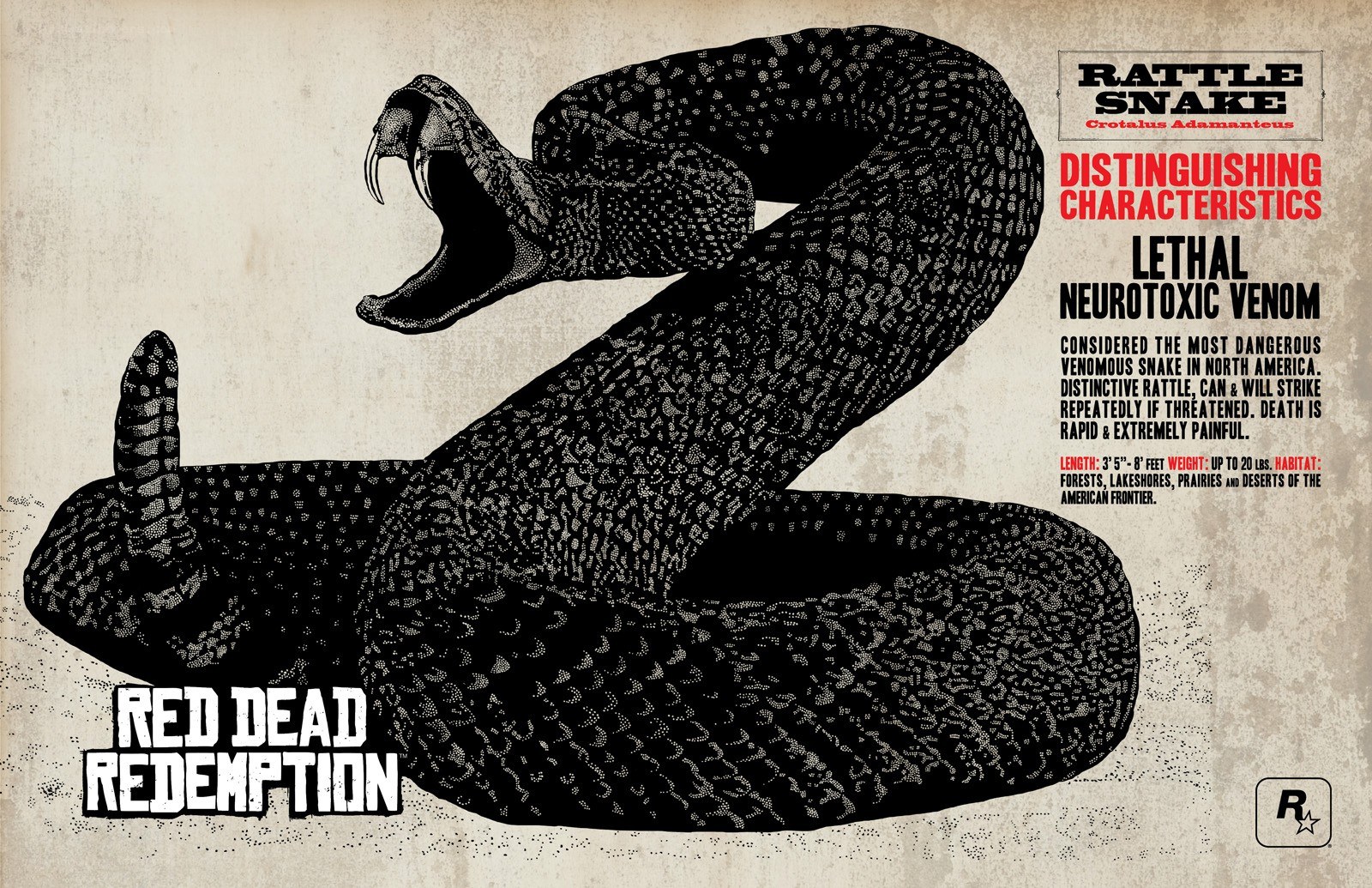 Rattlesnake in Red Dead Redemption