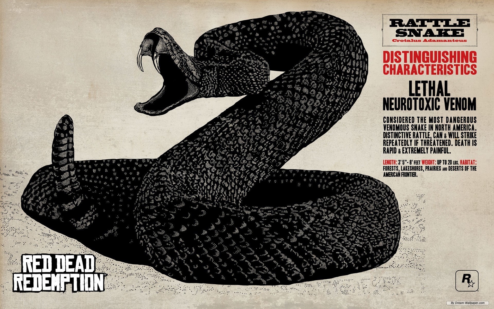 Rattlesnake in Red Dead Redemption