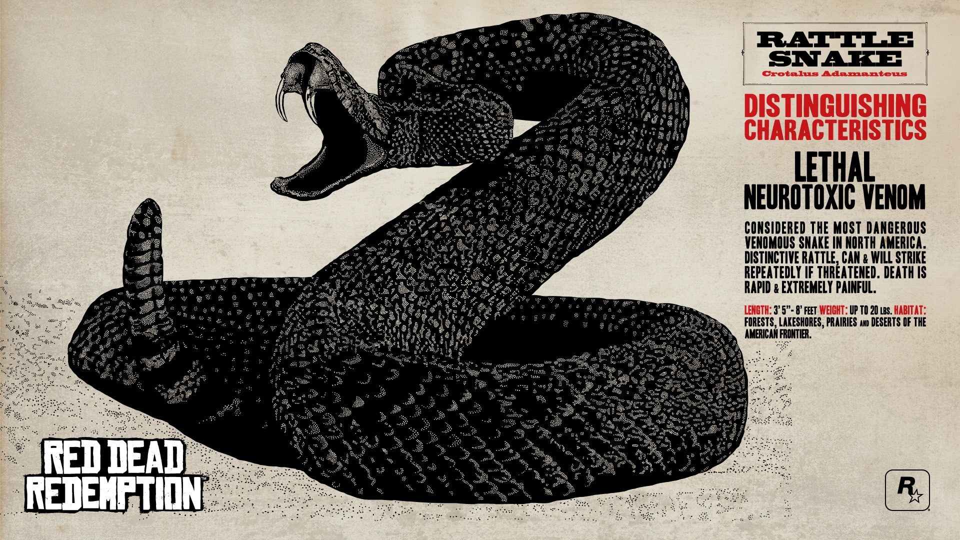 Rattlesnake in Red Dead Redemption