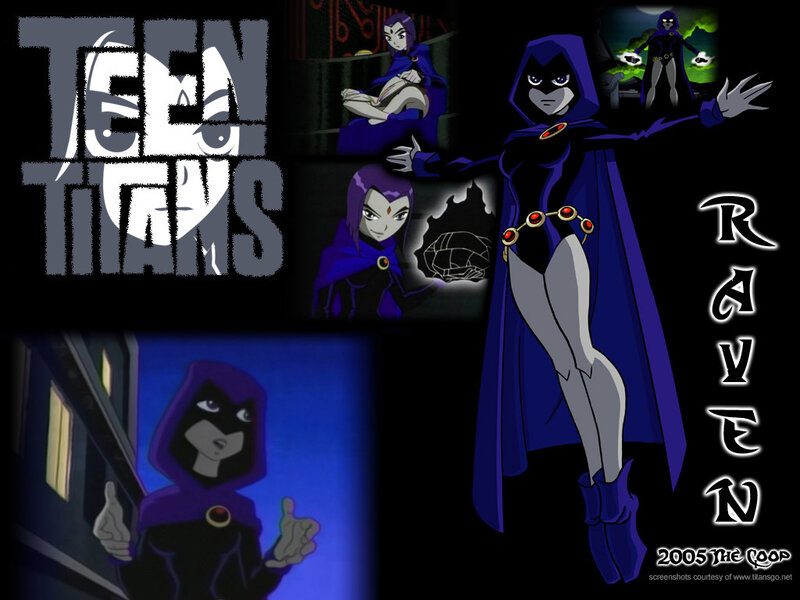 Raven from Teen Titans — Black, Dramatic