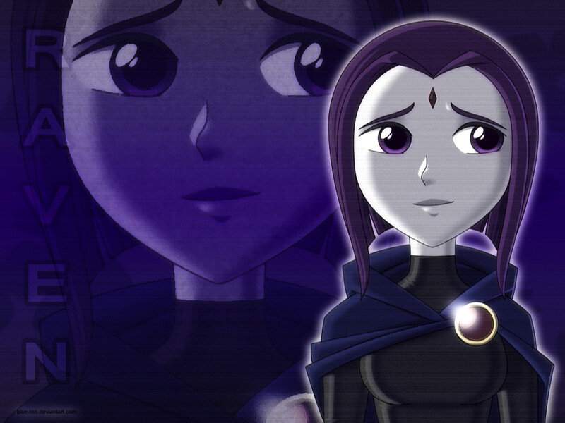 Raven from Teen Titans — Purple