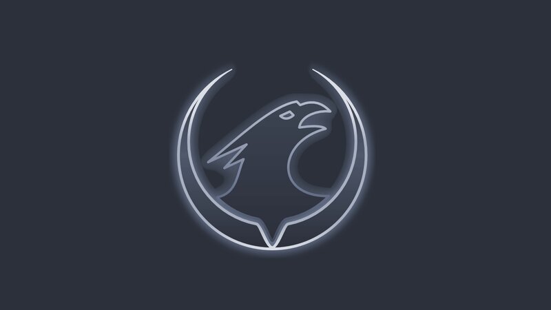 Raven Head Logo
