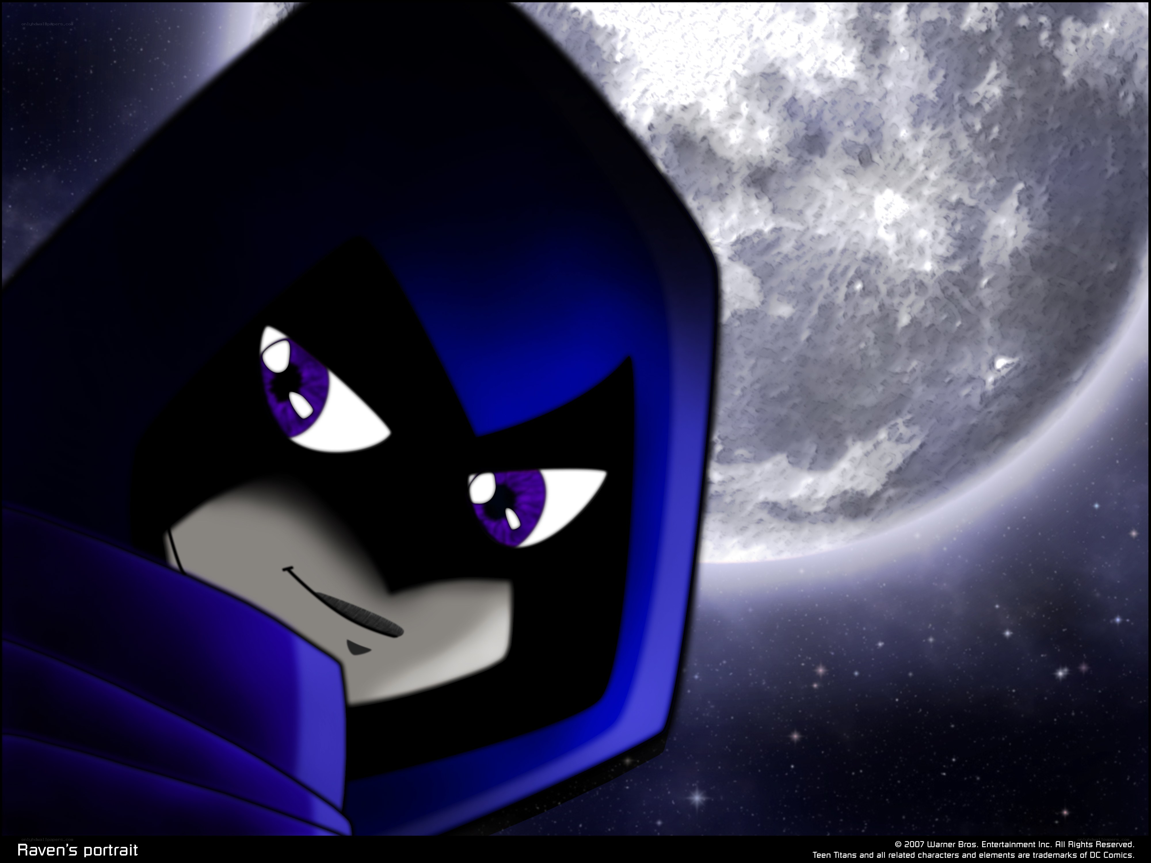 Raven's portrait