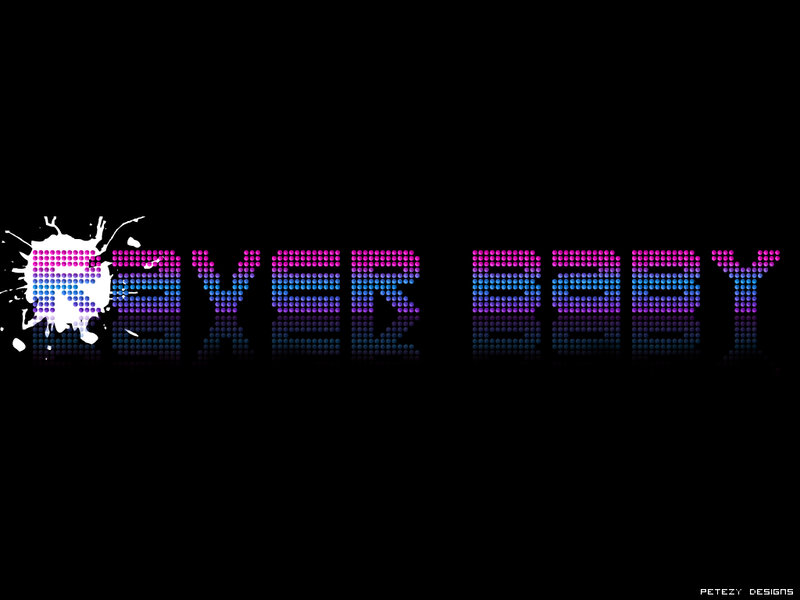 Raver Baby text art