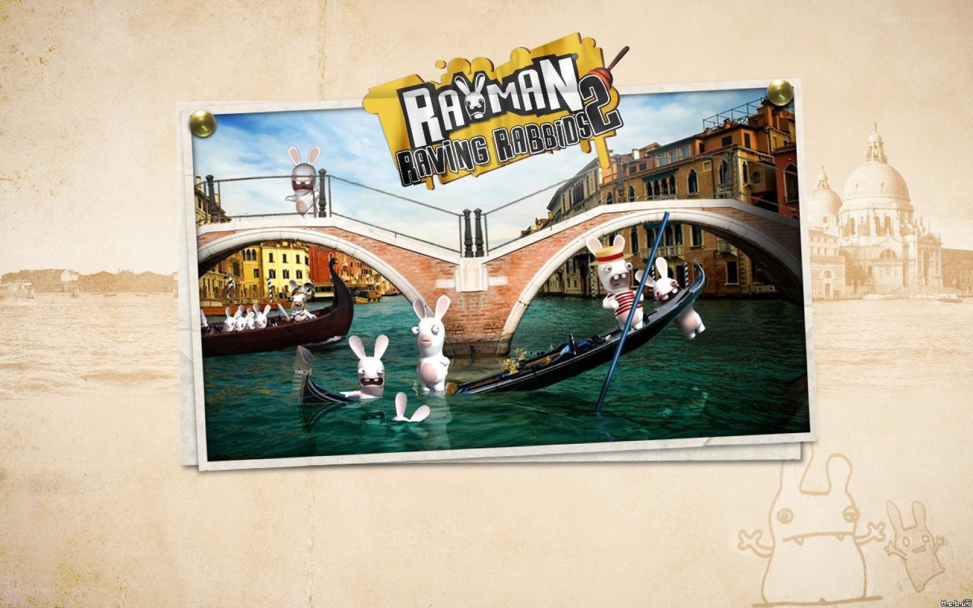 Raving Rabbids 2 in Venice