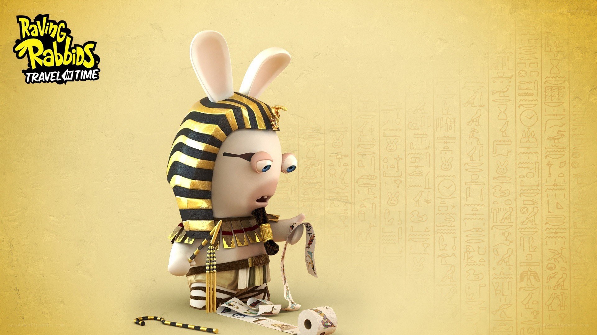 Raving Rabbids in Egypt