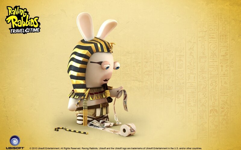 Raving Rabbids in Egypt
