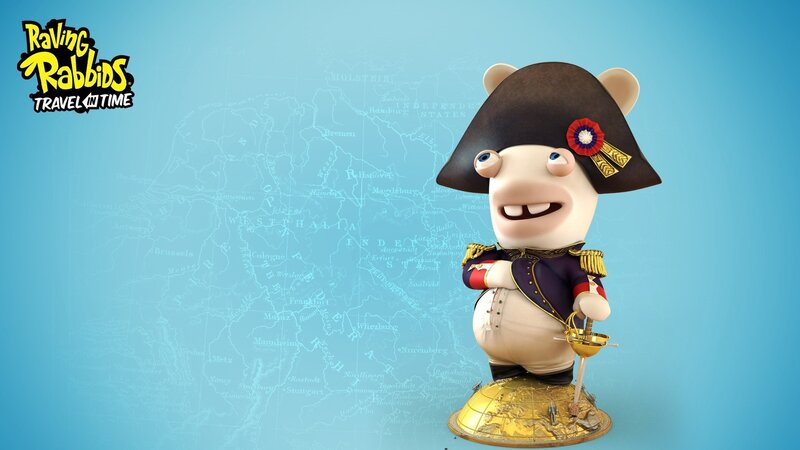 Raving Rabbids in Napoleon costume