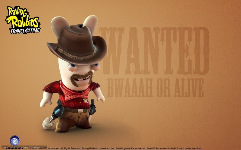 Raving Rabbids Wanted Poster