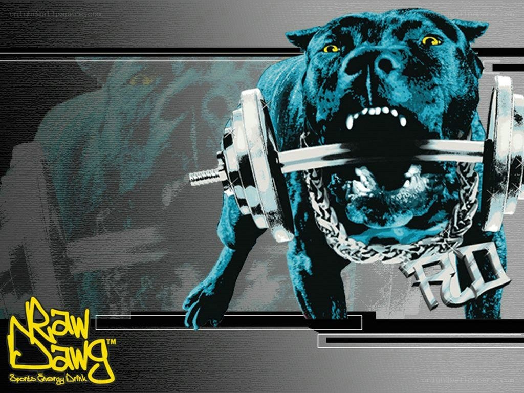 Raw Dawg energy drink ad