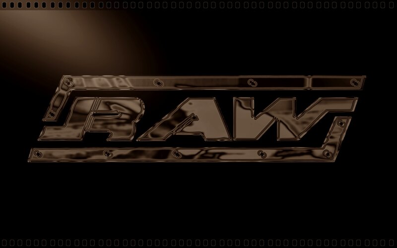 RAW logo on film strip