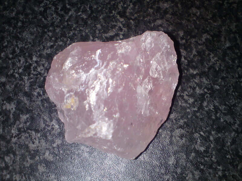 Raw Rose Quartz Crystal