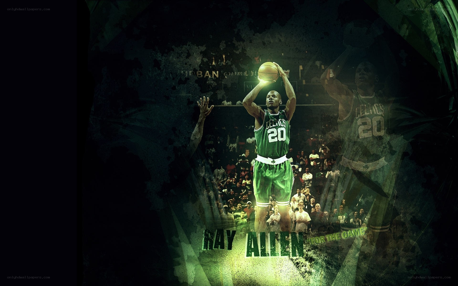 Ray Allen basketball action