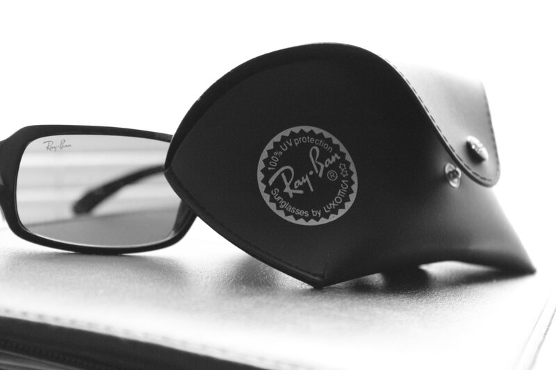 Ray-Ban Sunglasses — Black, Minimalist