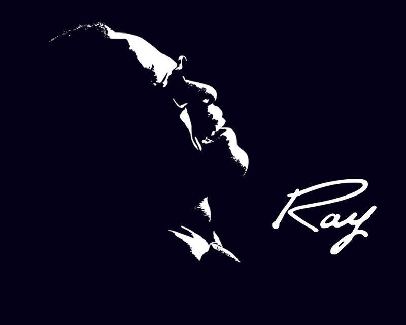 Ray Charles silhouette art